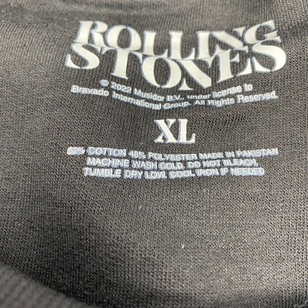 Bravado Women's The Rolling Stones Halloween Graphic Sweatshirt - Black - Picture 10 of 10